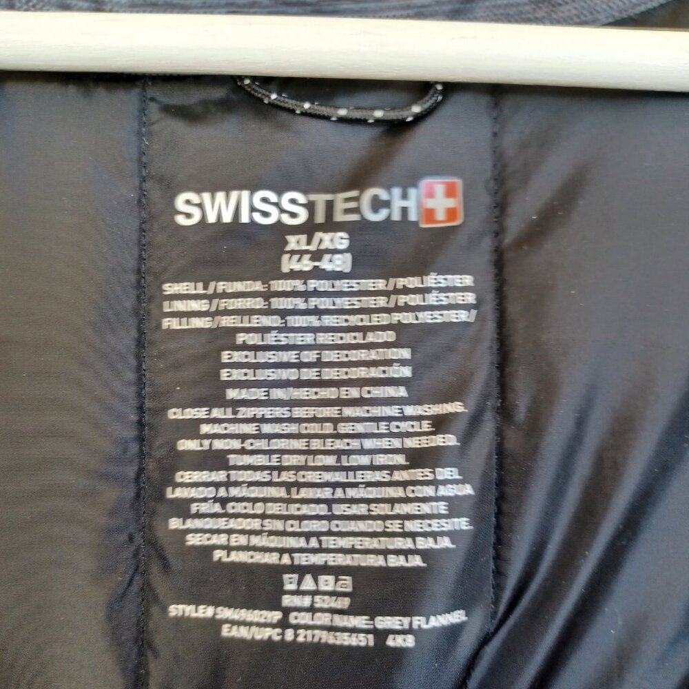 Swiss Tech Jacket Quilted Packable Puffer Full Zi… - image 4